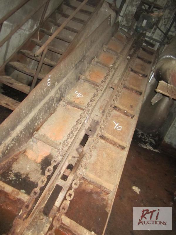 lot 40 image: Infloor waste conveyor chain and drive...