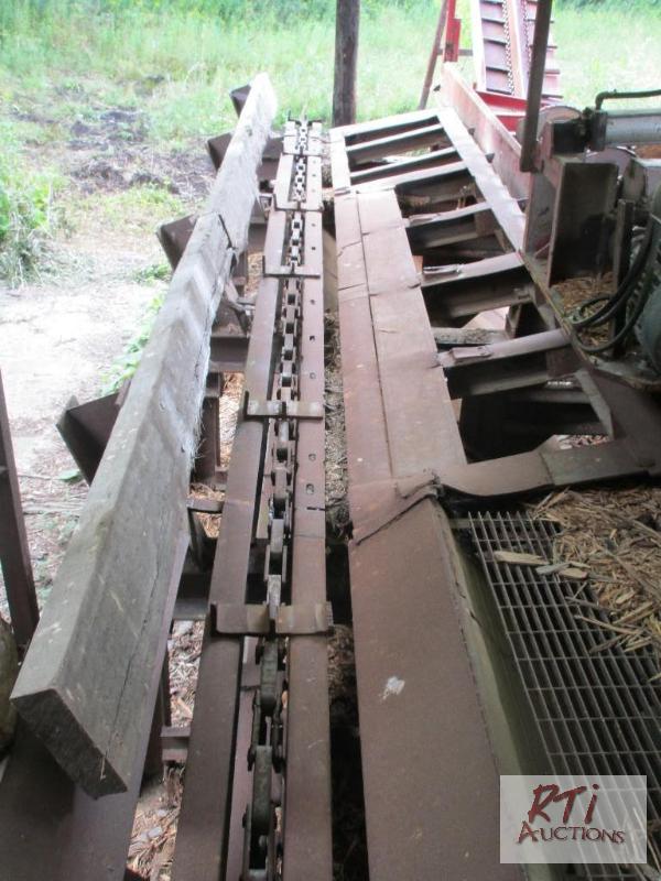 lot 5 image: Debarker&nbspoutfeed&nbsplog conveyor, 5 hp...
