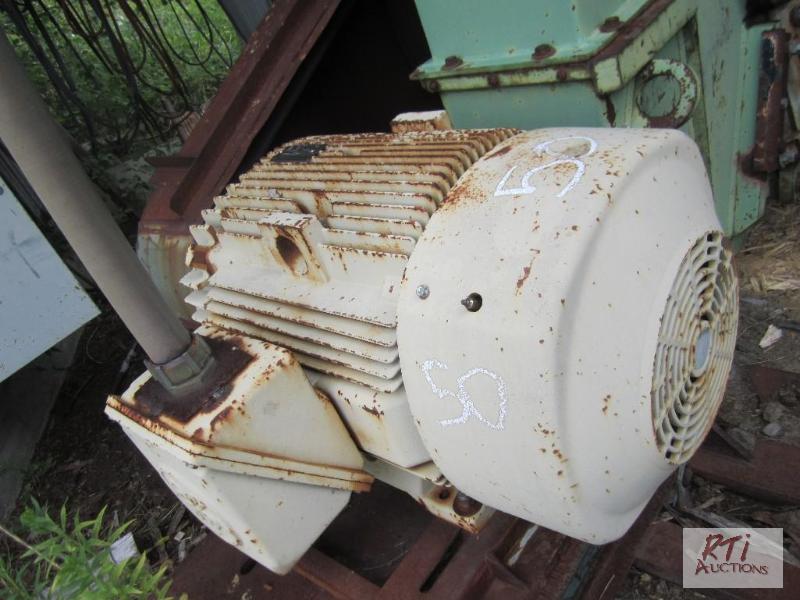 lot 50 image: GE150 hp&nbspelectric motor, frame size 445T...