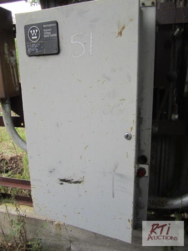 lot 51 image: Westinghouse 150 hp auto-starter...