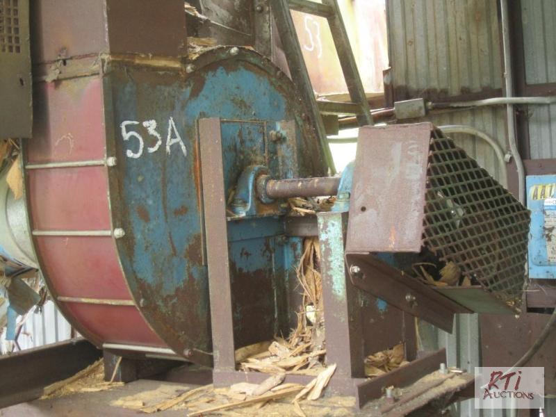 lot 53A image: Chip fines blower, 5 hp...