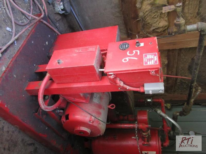 lot 56 image: RedMax&nbspRMB-40 air compressor, 156 CFM, 4...