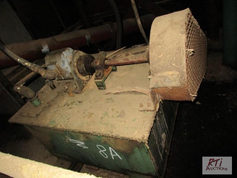 lot 8A image: 30 hp hydraulic unit (powered log turner, sto...