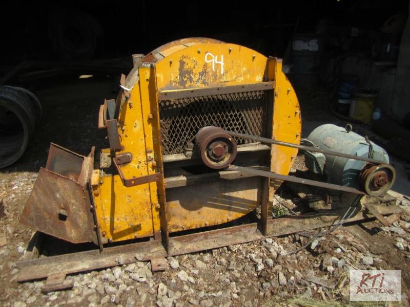 lot 94 image: Blower with motor (not installed)...