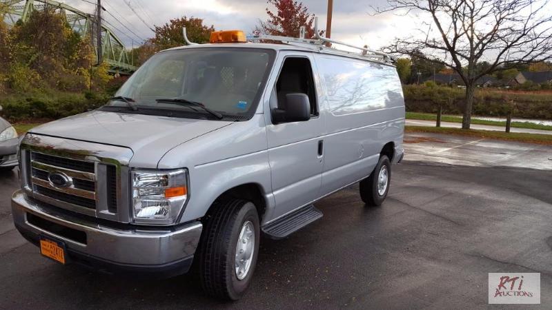 lot 10 image: 2012 Ford E350 cargo van, VIN# 1FTSE3ELOCDB06...