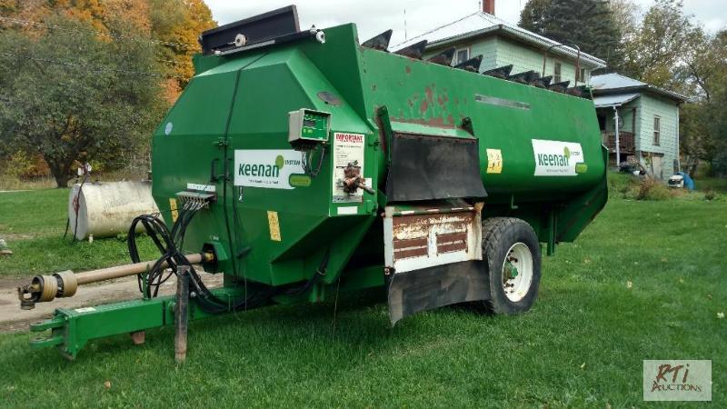 lot 52 image: Keenan Klassik 140 Bale Handler with EZ 2000 ...