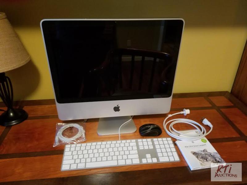lot 78 image: 20&quot IMac home computer. Snow Leopard, wi...