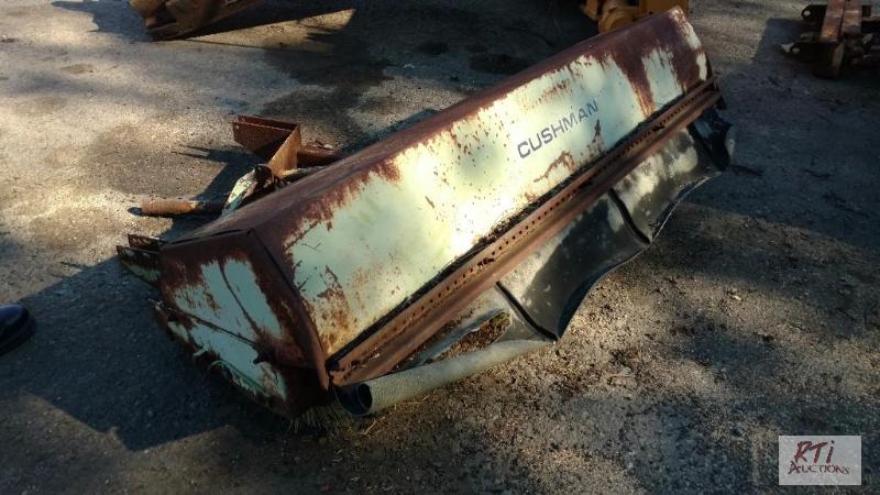 lot 24 image: Cushman Sweeper Attachment. Model 885262. No ...