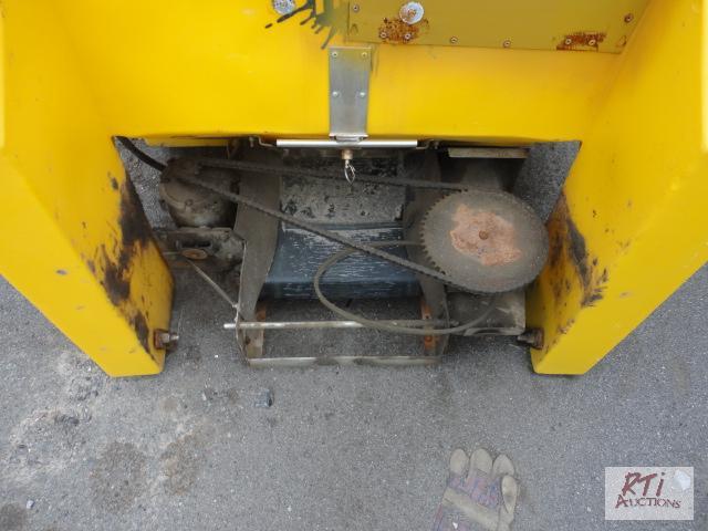 lot 11A image: 7 Fisher Poly Caster spreader, this unit is j...
