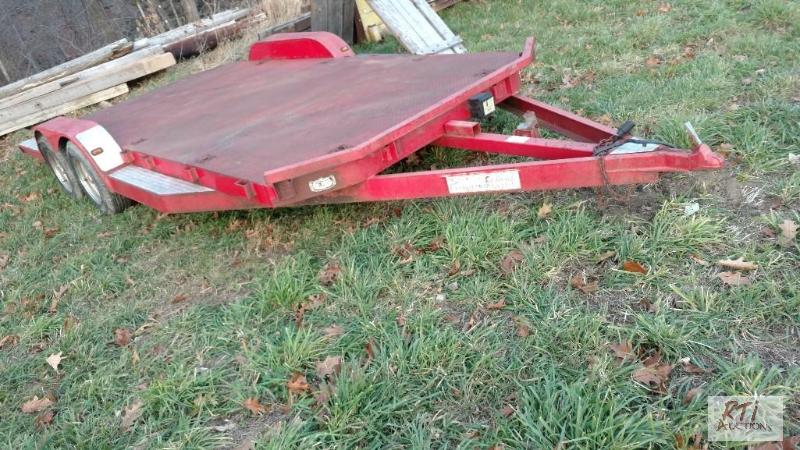 lot 30 image: 2003 Diamond TA Trailer GVW 7000Lb. 18 Ft lon...