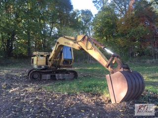 lot 46 image: Mitsubishi Excavator. 4D31 Engine is Removed ...