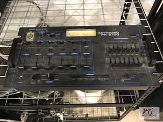 lot 93 image: Pyramid Model PR-2700 stereo sound mixer, in ...