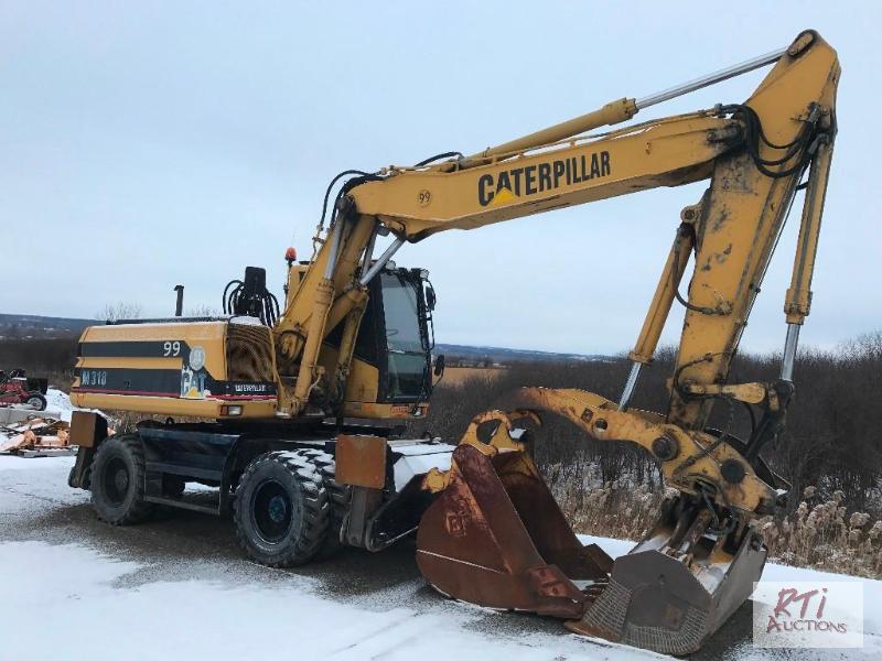 lot 42 image: 1996 CATERPILLAR M318 RT Excavator (#99), SN...