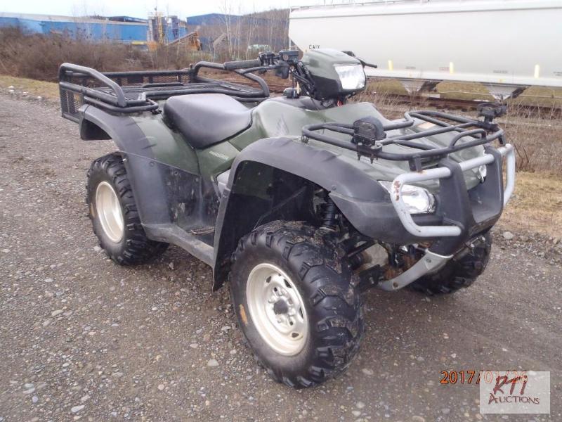 lot 55 image: 2005 HONDA Forman select 4WD, 959.3 hrs on od...
