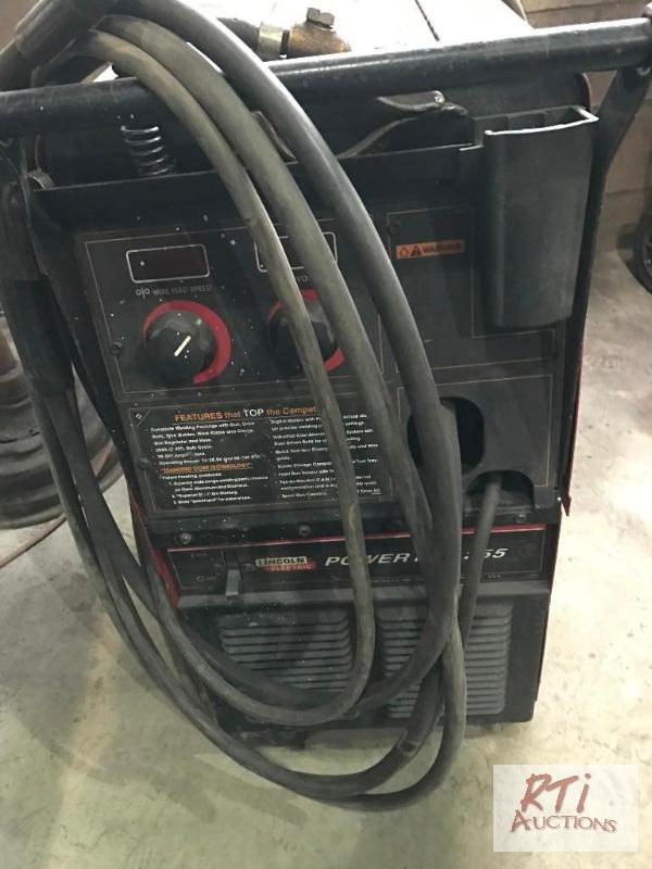lot 79 image: Description Changed LINCOLN Portable Power Mig Mo. 255 Welder wl...