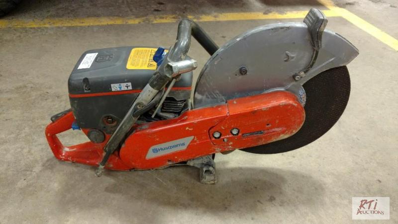 lot 89 image: Husqvarna Demo Saw. K760. Village of Arcade. ...