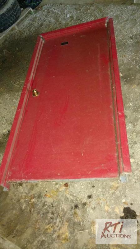 lot 95 image: Commercial Steel Doors with Frames. Used. (4)...